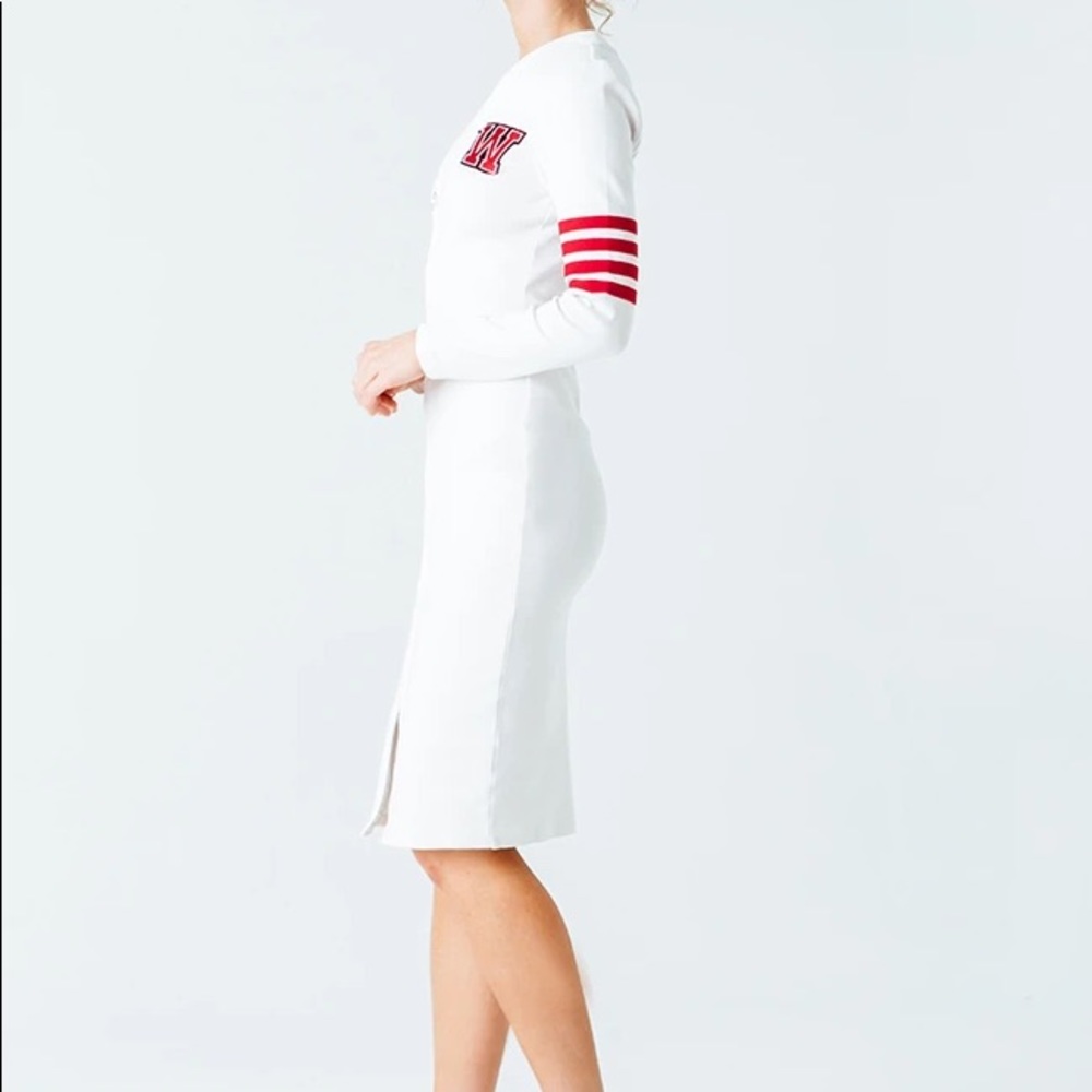 Varsity Zipper Dress